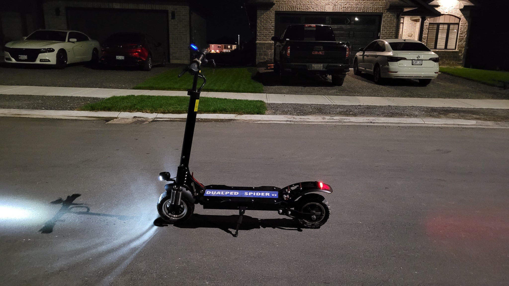 Dualped Spider V2 Now Available! 48V 1200W Motor 17.5ah Battery 28amp Controller!