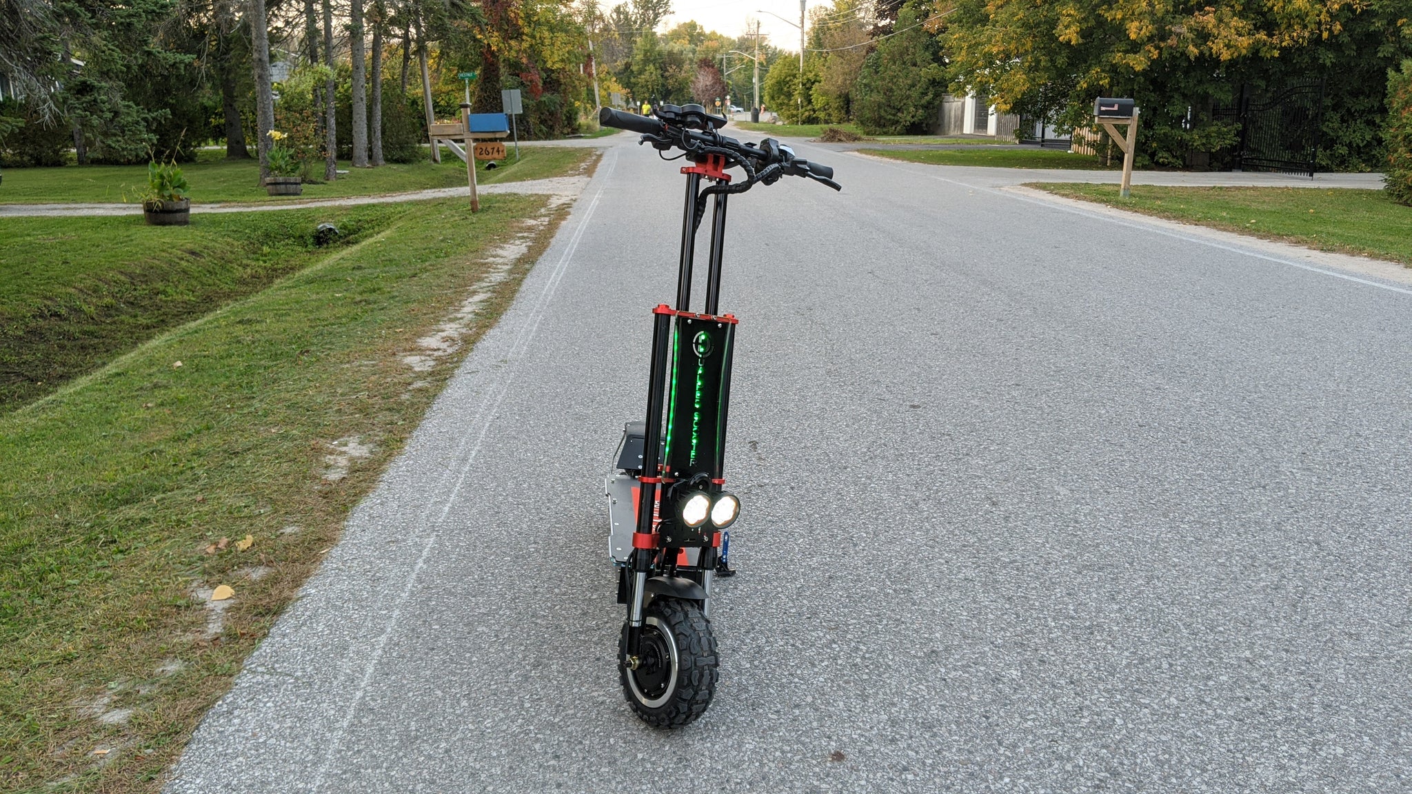 Dualped Ultra The World's Fastest 60V Electric Scooter..ONLY $1999 USD