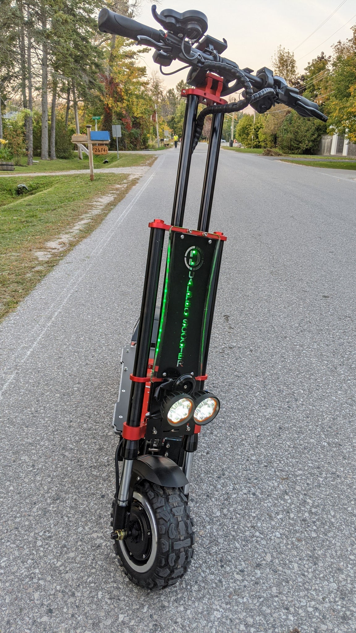 Dualped Ultra The World's Fastest 60V Electric Scooter..ONLY $1999 USD