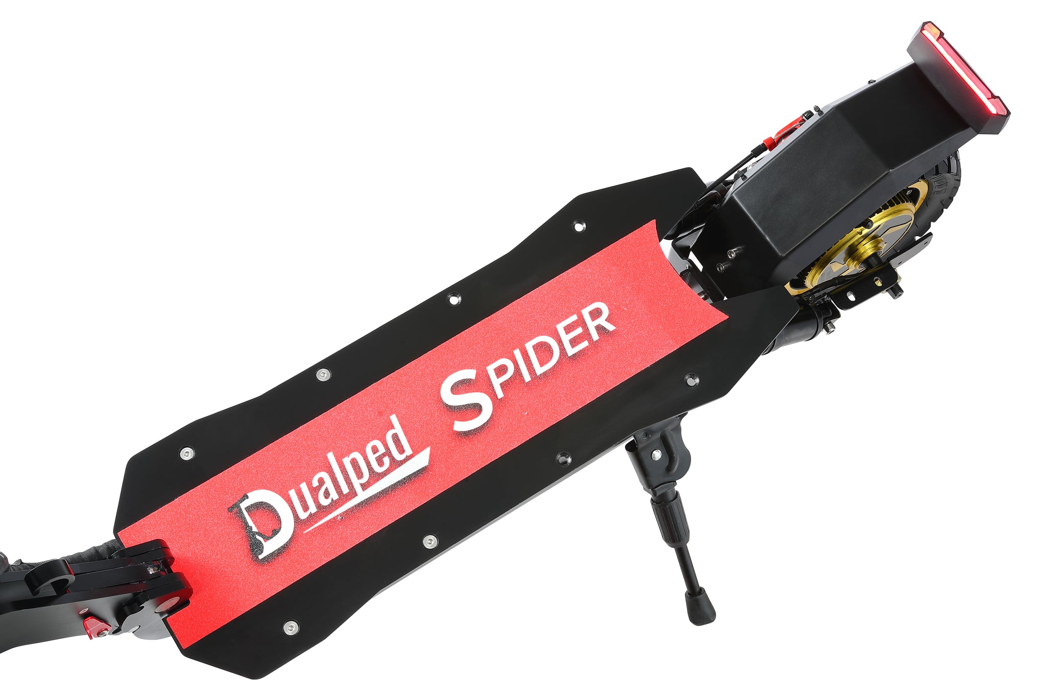 Dualped Spider 48V 1000W up to 50km/h 31mph with Turning Signals, Lit Deck, Mobile Phone USB Charging port & Seat Included - ONLY $999 USD