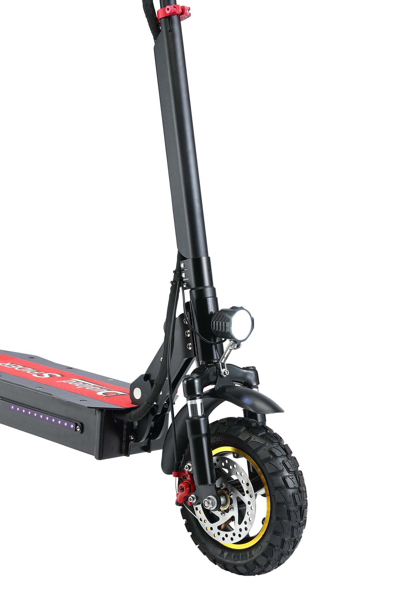 Dualped Spider 48V 1000W up to 50km/h 31mph with Turning Signals, Lit Deck, Mobile Phone USB Charging port & Seat Included - ONLY $999 USD