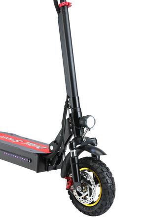 Dualped Spider 48V 1000W up to 50km/h 31mph with Turning Signals, Lit Deck, Mobile Phone USB Charging port & Seat Included - ONLY $999 USD