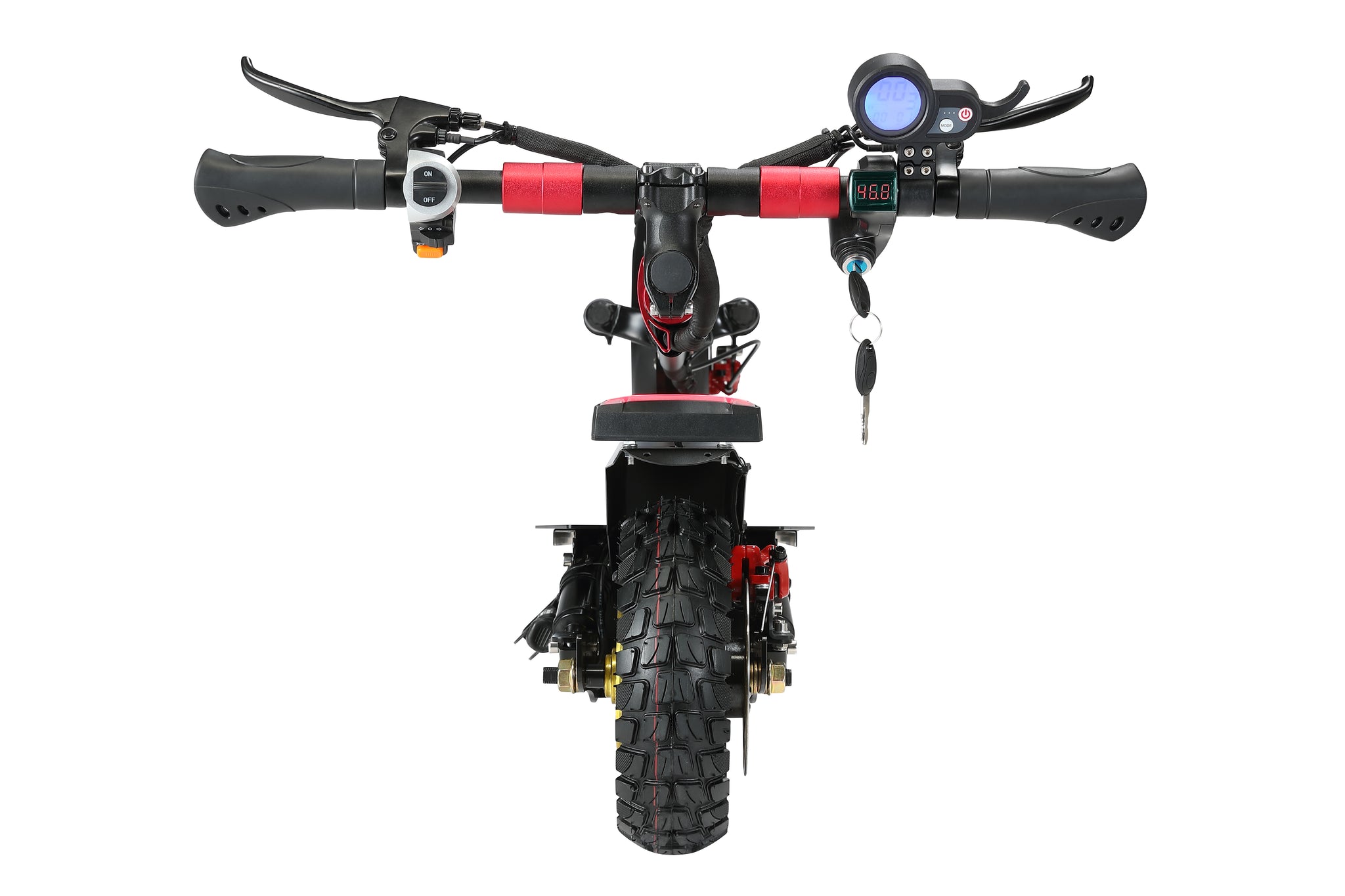 Dualped Spider 48V 1000W up to 50km/h 31mph with Turning Signals, Lit Deck, Mobile Phone USB Charging port & Seat Included - ONLY $999 USD